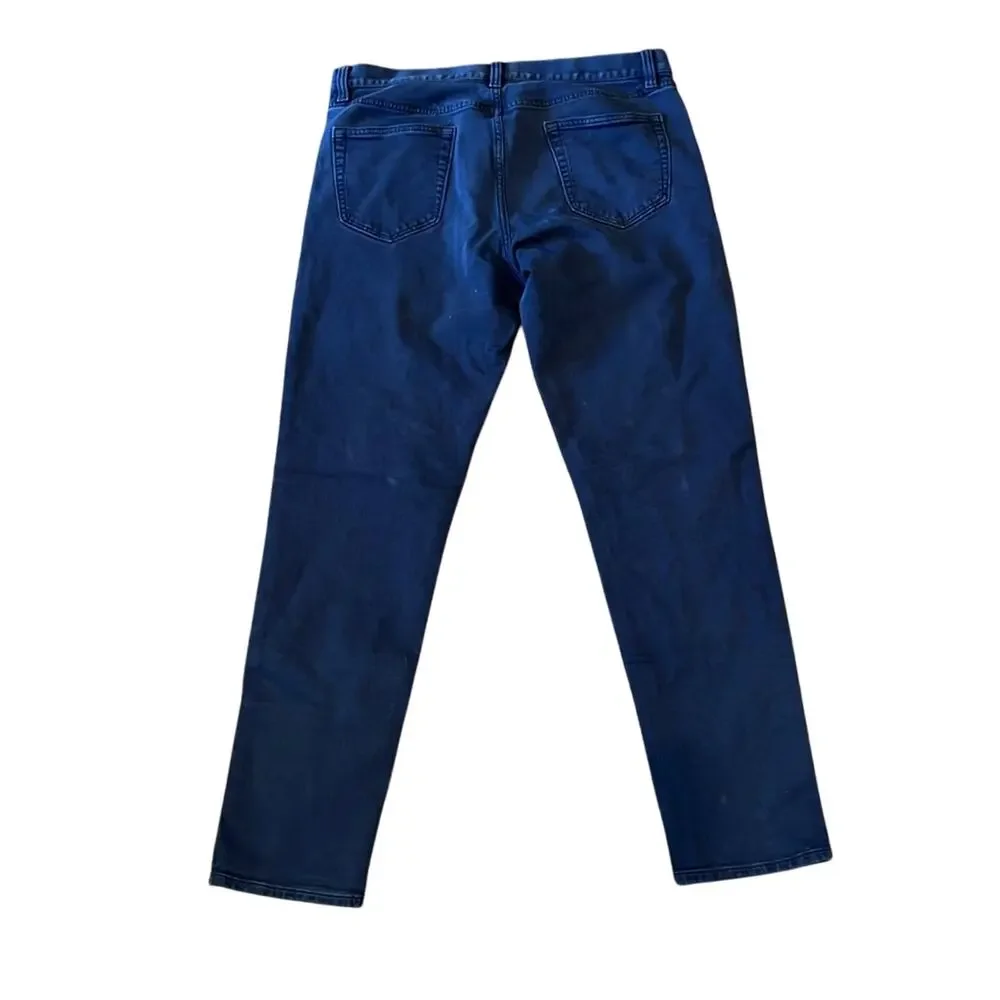 Banana Republic Men's Navy Travelers Athletic Tapered Fit Size 35x32